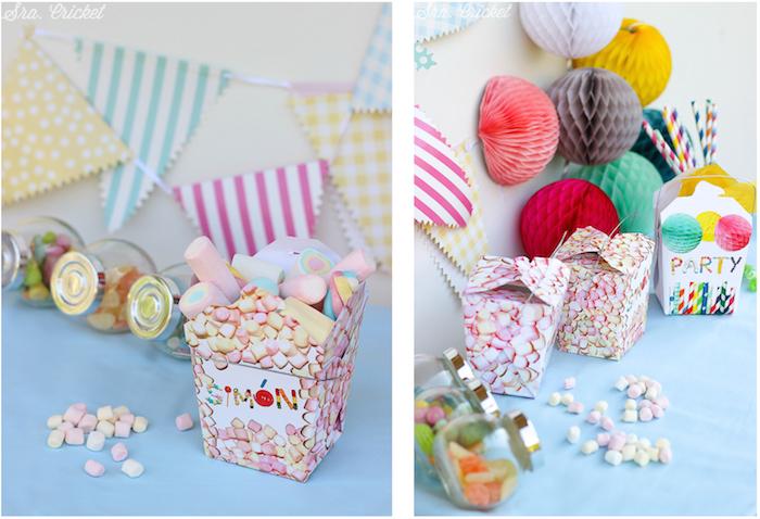 cajas para cumpleanos diseno Sra. Cricket