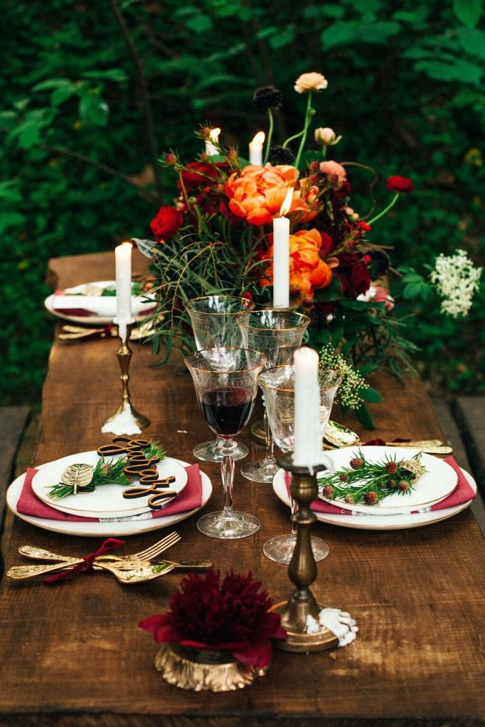 Una boda salvaje - Decoración de boda en All Lovely Party