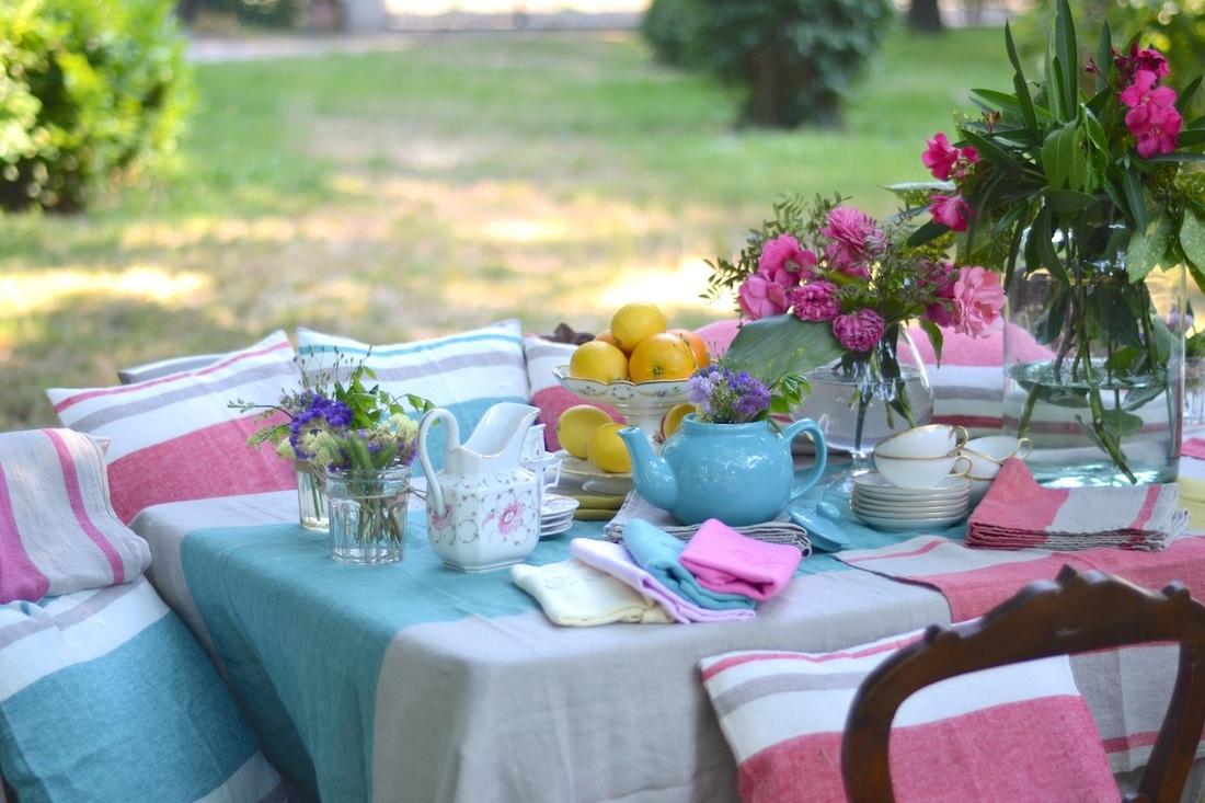 Decoración mesa de le Provenza