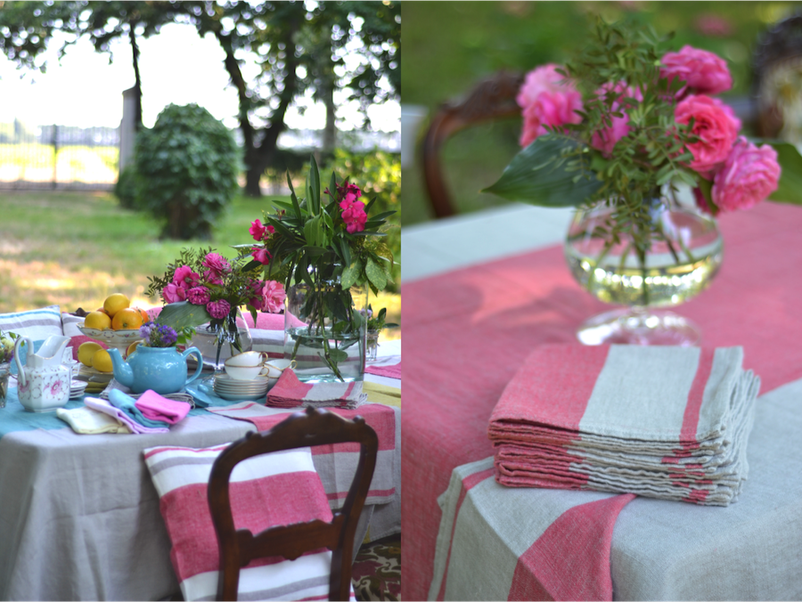 Decoración mesa Provenza