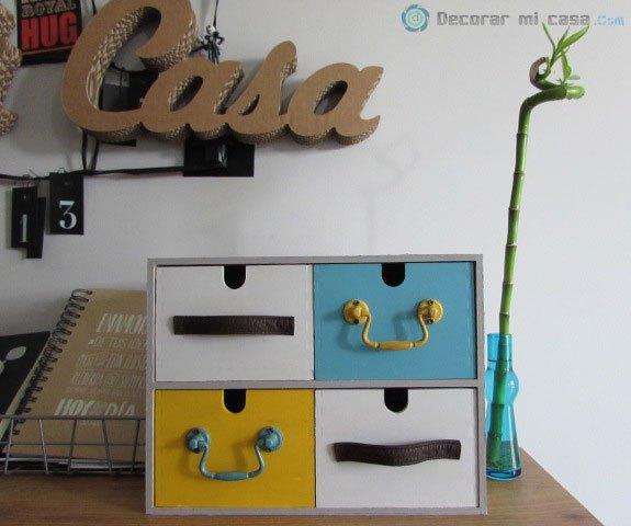 DIY paso a paso de MOPPE Minicómoda