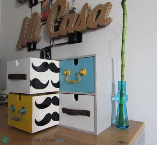 DIY Cajonera escritorio