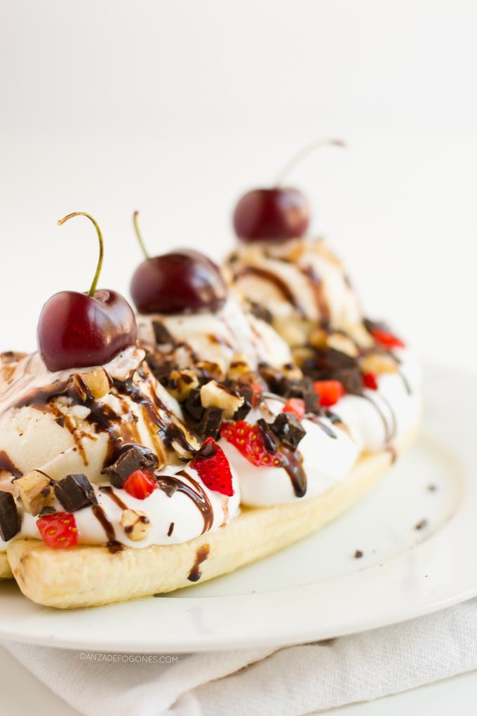 Banana Split Vegano