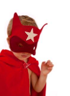 Superhero felt mask 
