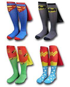 superhero socks with