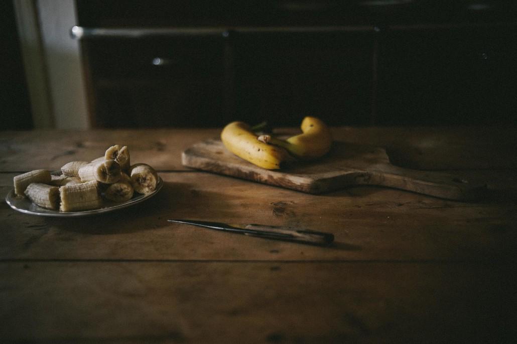 helado de plátano - recetas para fiestas en All Lovely Party