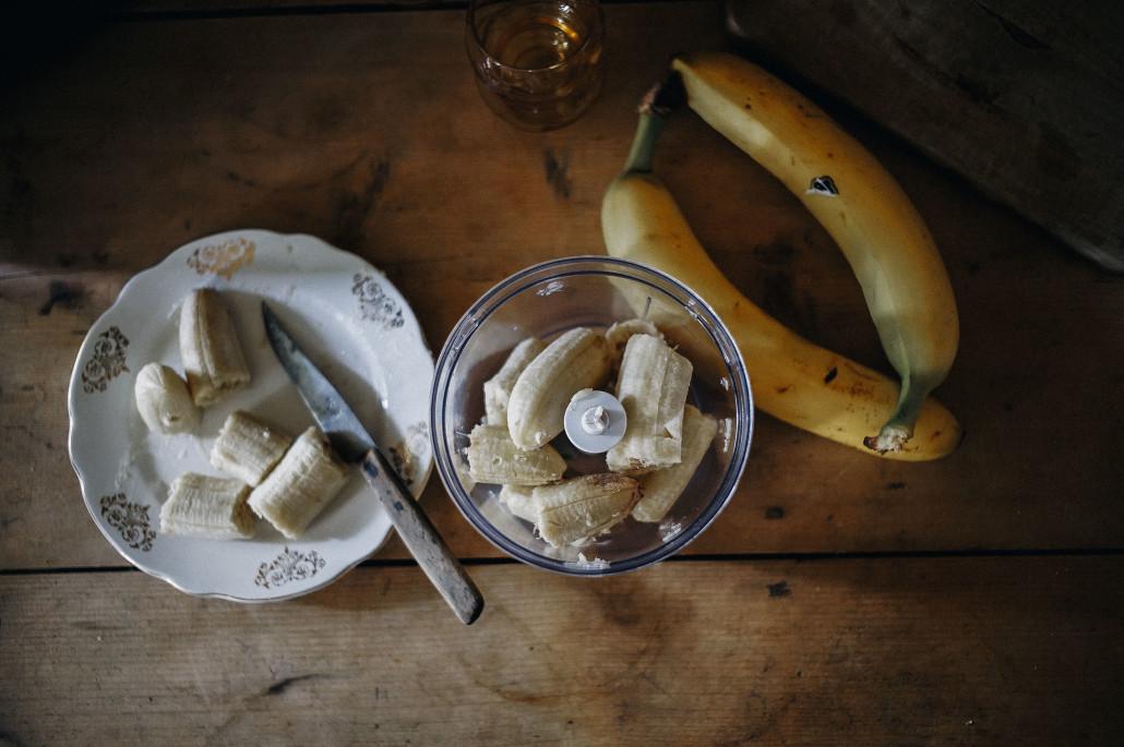 helado de plátano - recetas para fiestas en All Lovely Party