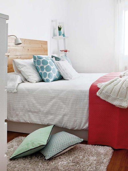 Paleta de colores para un dormitorio de alquiler