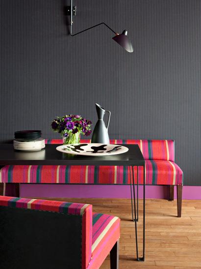 El color negro en la decoración de interiores