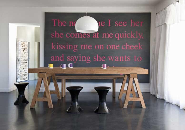 El color negro en la decoración de interiores