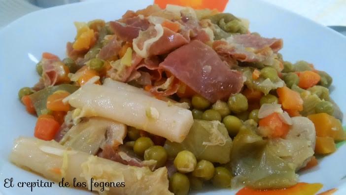 combinado de hortalizas