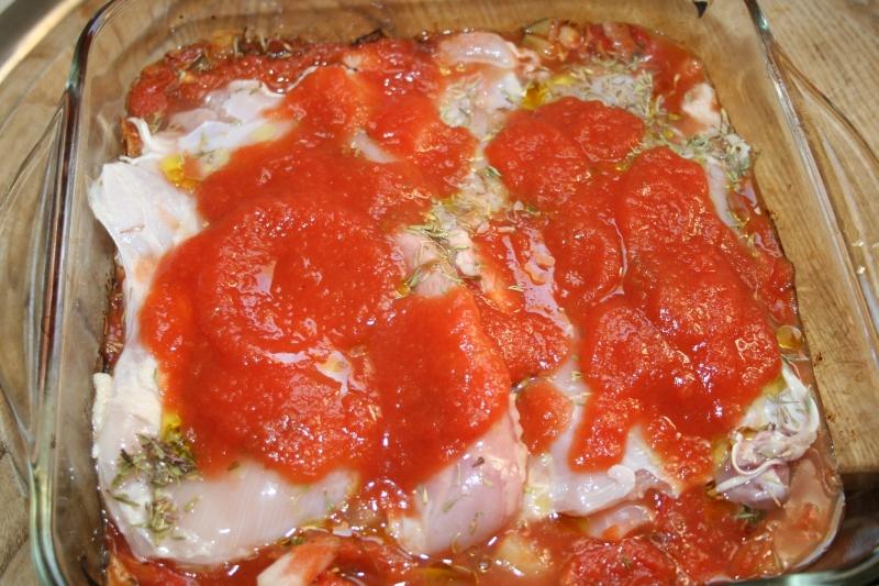 04. pollo con tomate en pollo a la jardinera