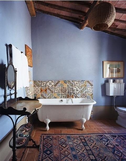 24 Ideas De Baños De Estilo Bohemio Decoración 9536