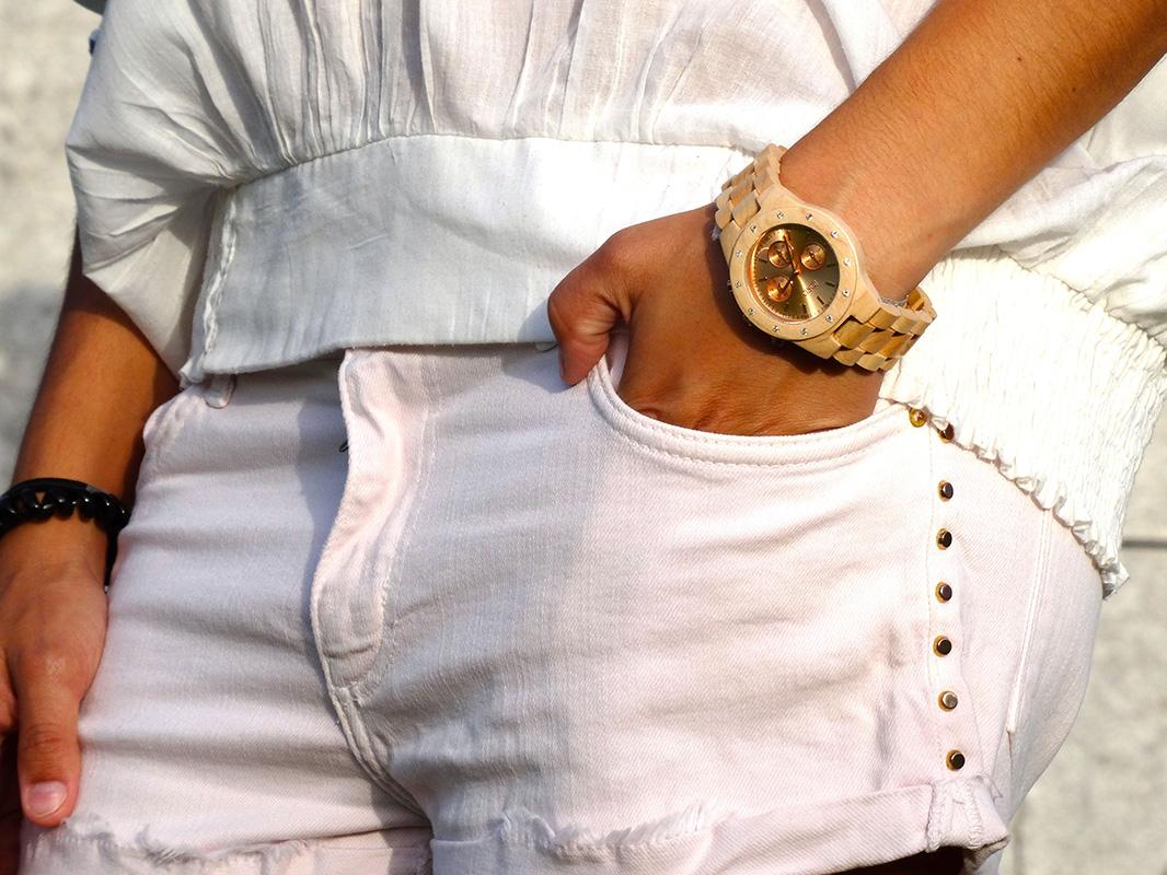 blog de moda reloj de madera
