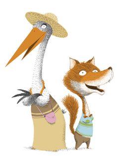 Le renard et la cigo