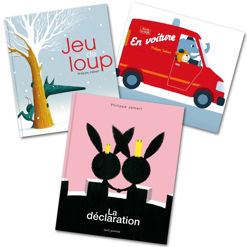 Libros dl ilustrador philiphe jalbert