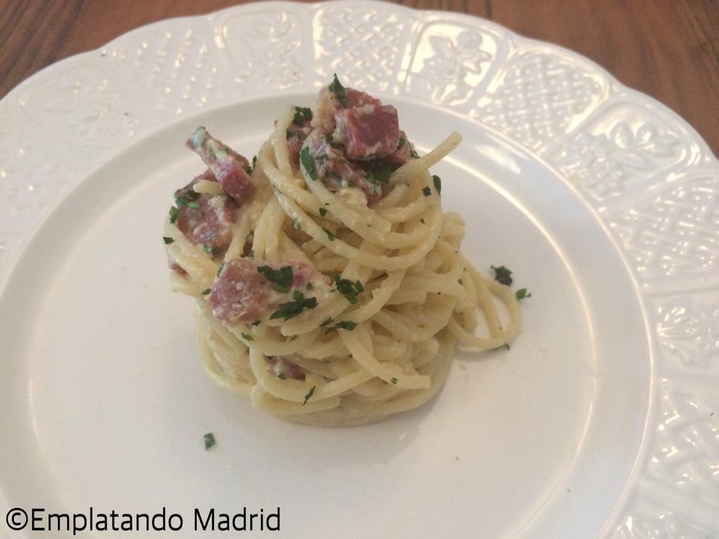 Spaghetti carbonara original