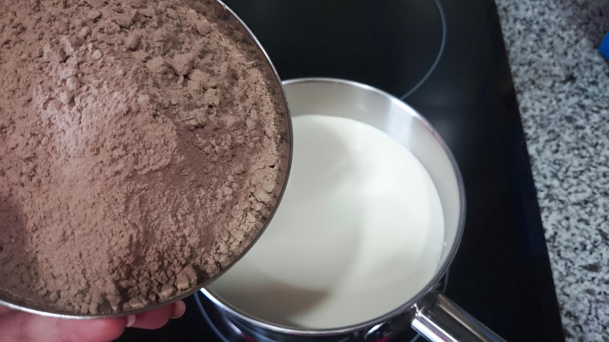receta de gelatina de chocolate sin azúcar
