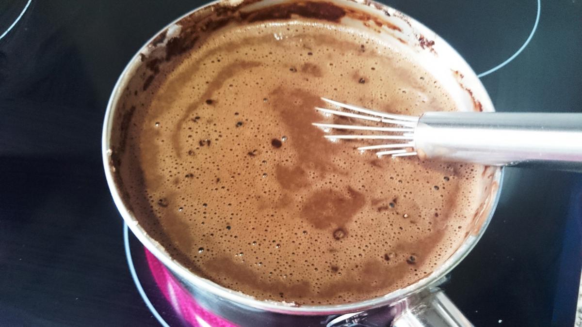 receta de gelatina de chocolate sin azúcar