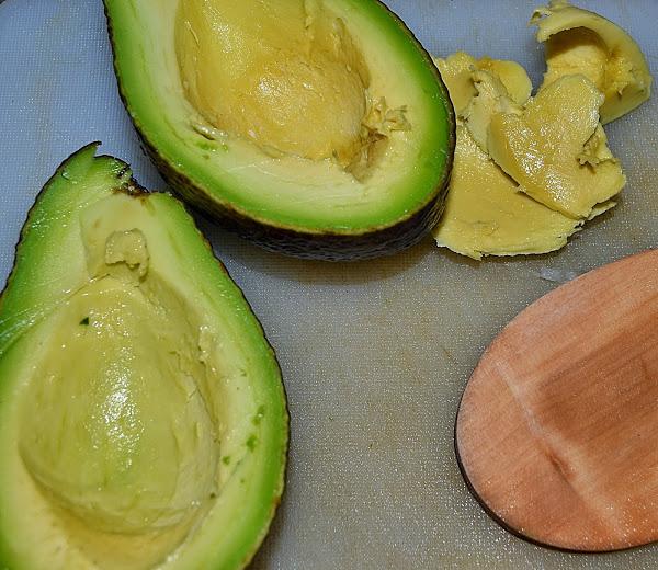 aguacate abierto