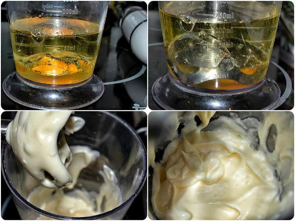 paso a paso elaboración mayonesa casera