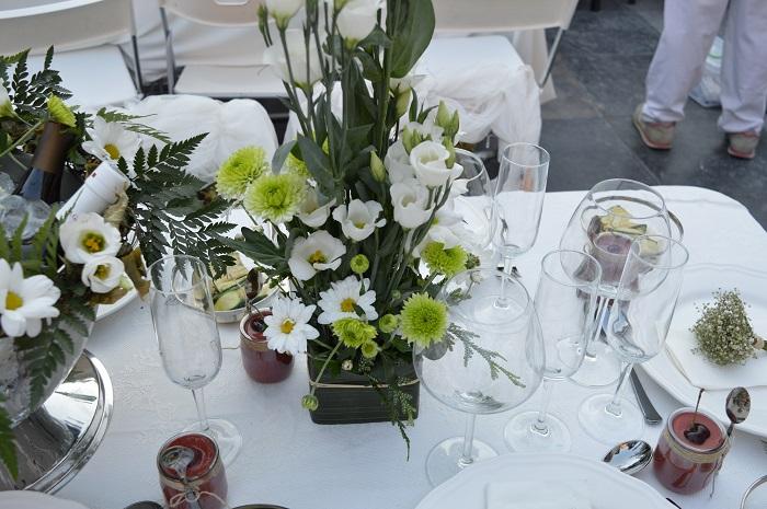 Cena en blanco zaragoza