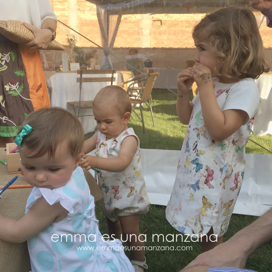 De vestido a pelele DIY, vestido de mariposas