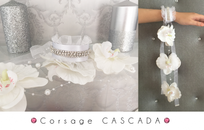 corsage casada para damas de honor