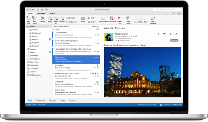 office mac outlook