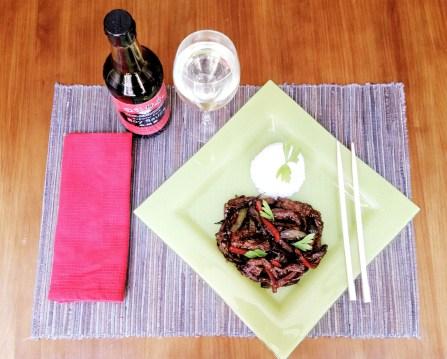 Ternera al estilo oriental