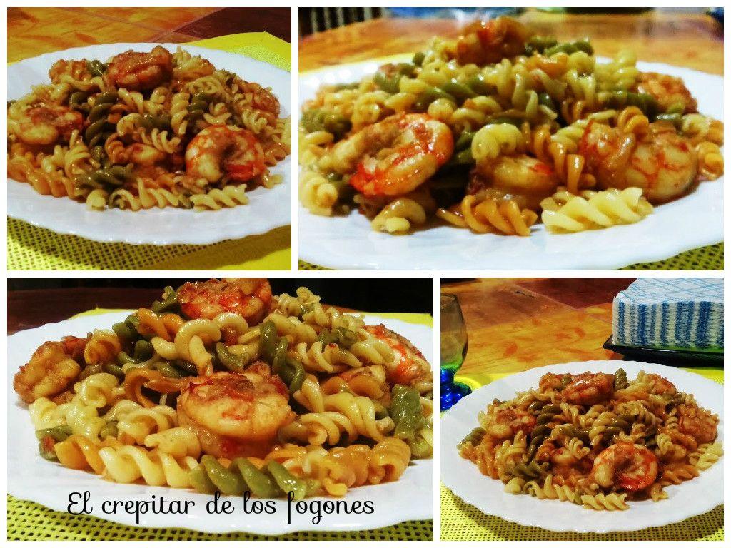 langostinos al coñac