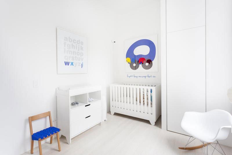 Dormitorios infantiles en blanco