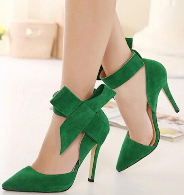 zapatos verdes