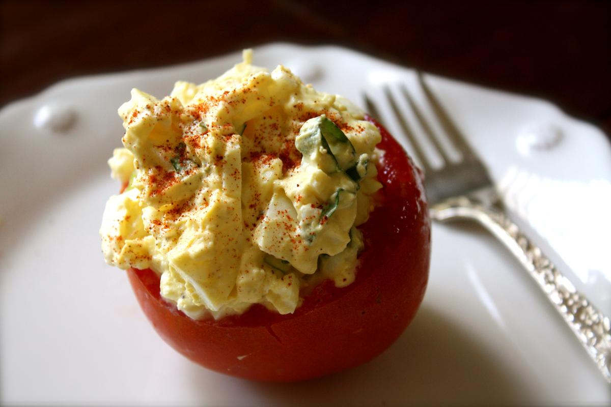Receta de tomates rellenos