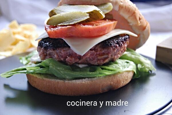 hamburguesa casera de vacuno 2