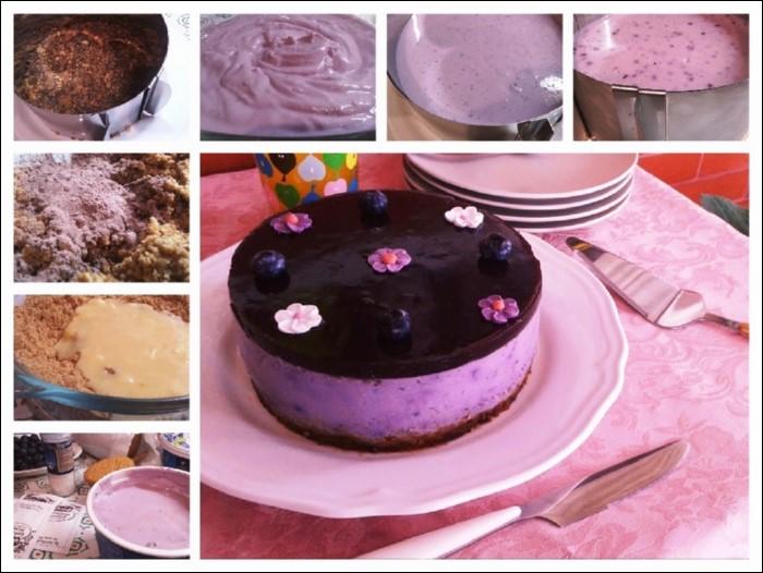 Tarta-de-queso-y-arándanos-paso-a-paso