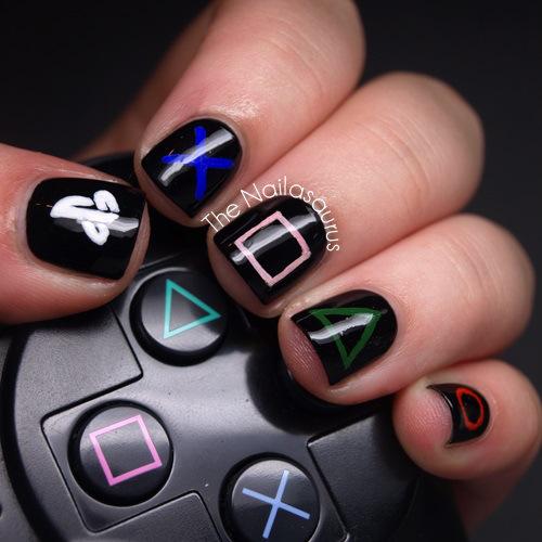 uñas playstation