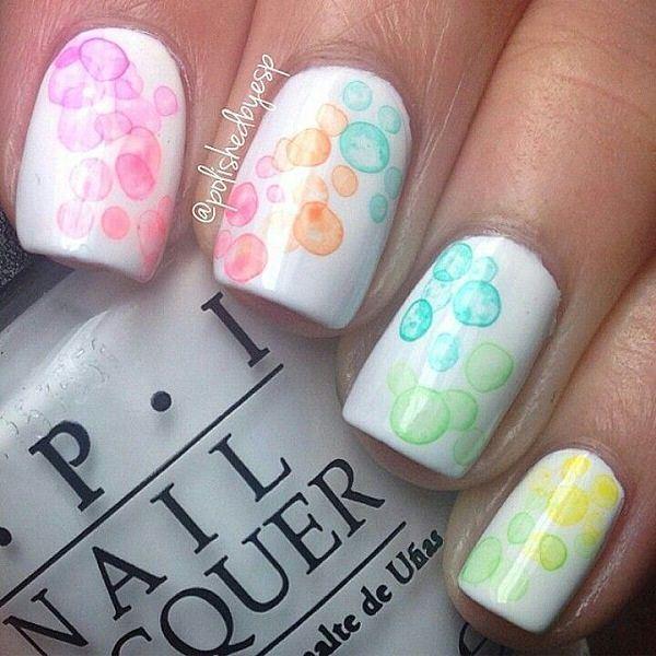 diseños de uñas con formas