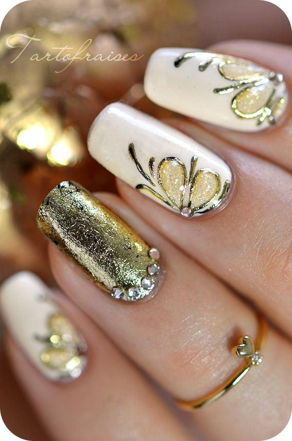 Geniales diseños de uñas doradas que te encantara tener | Belleza