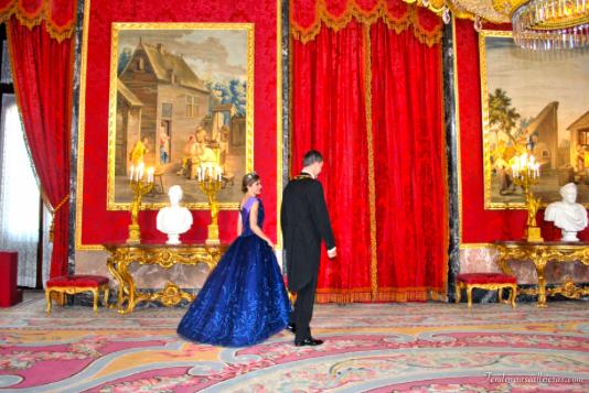 recepción de los reyes