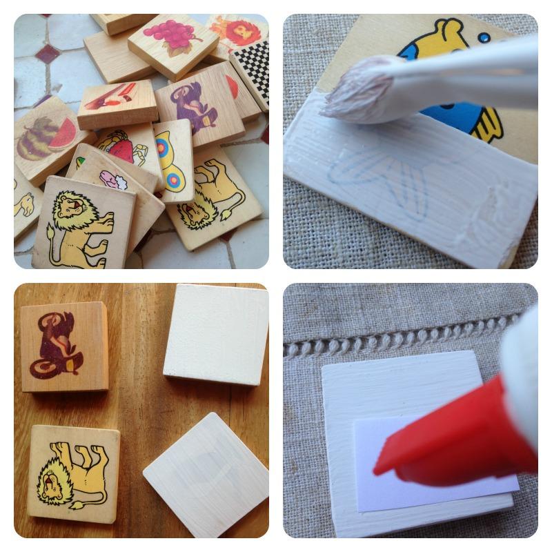 decoupage en puzzle infantil