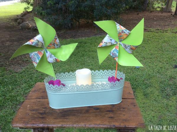 Molinillos para centro de mesa