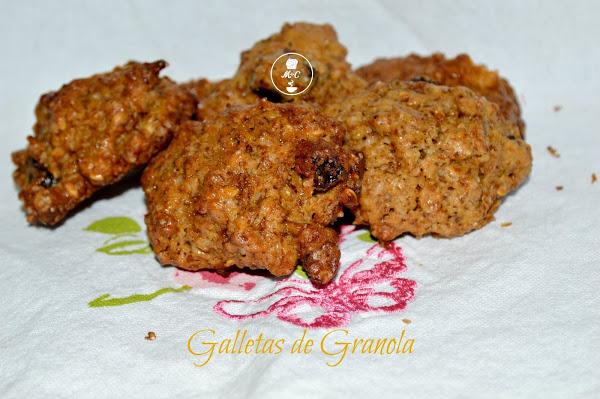 galletas de granola