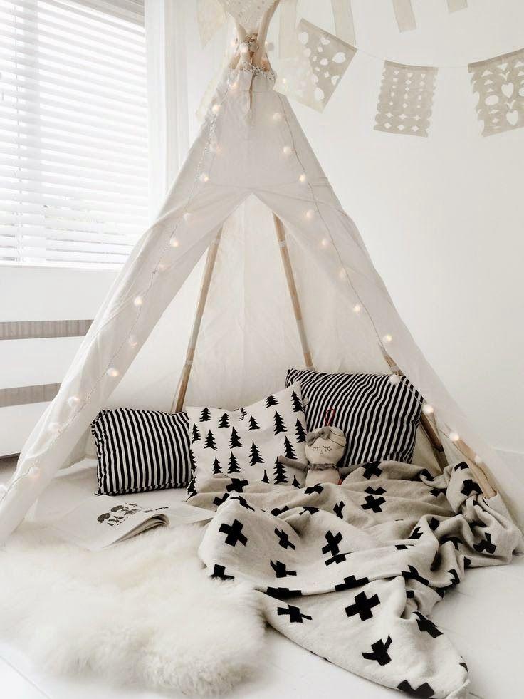 Tipi infantil: Un nuevo must a tener en cuenta para las habitaciones de los más pequeños.