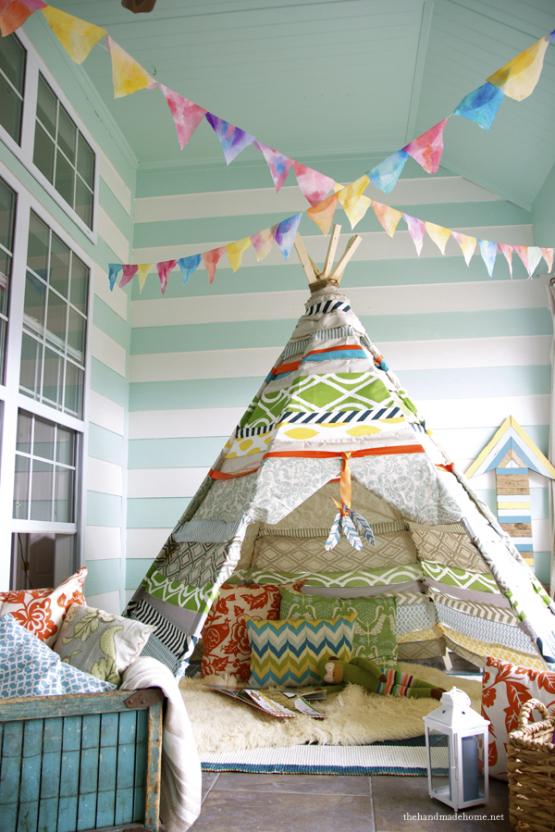 Tipi infantil: Un nuevo must a tener en cuenta para las habitaciones de los más pequeños.