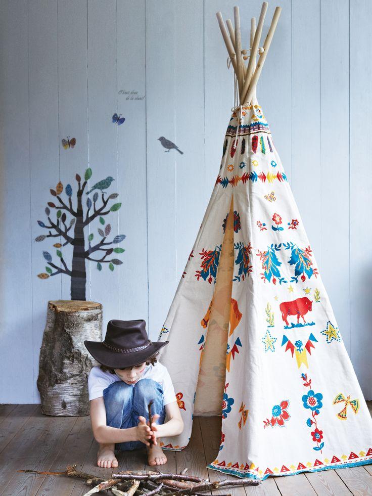 Tipi infantil: Un nuevo must a tener en cuenta para las habitaciones de los más pequeños.