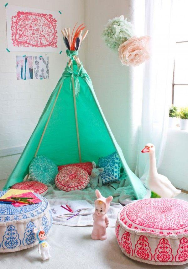 Tipi infantil: Un nuevo must a tener en cuenta para las habitaciones de los más pequeños.