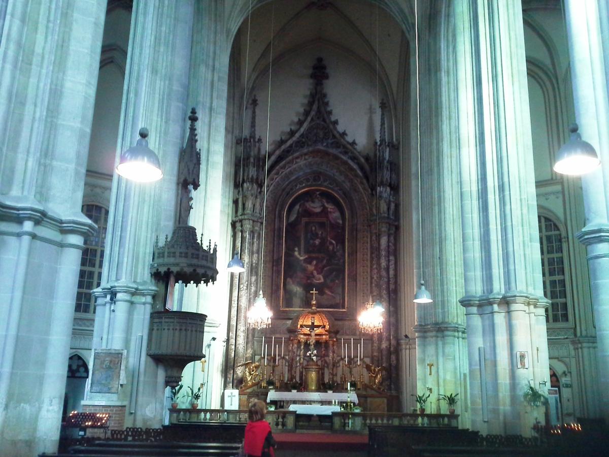 Interior de la Iglesia Minorita