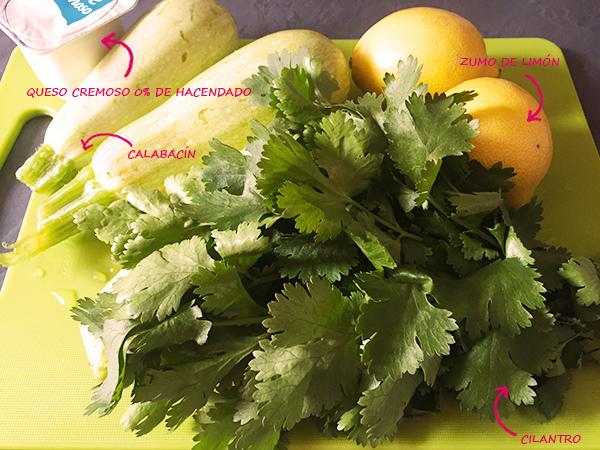 INGREDIENTES CALABACINES