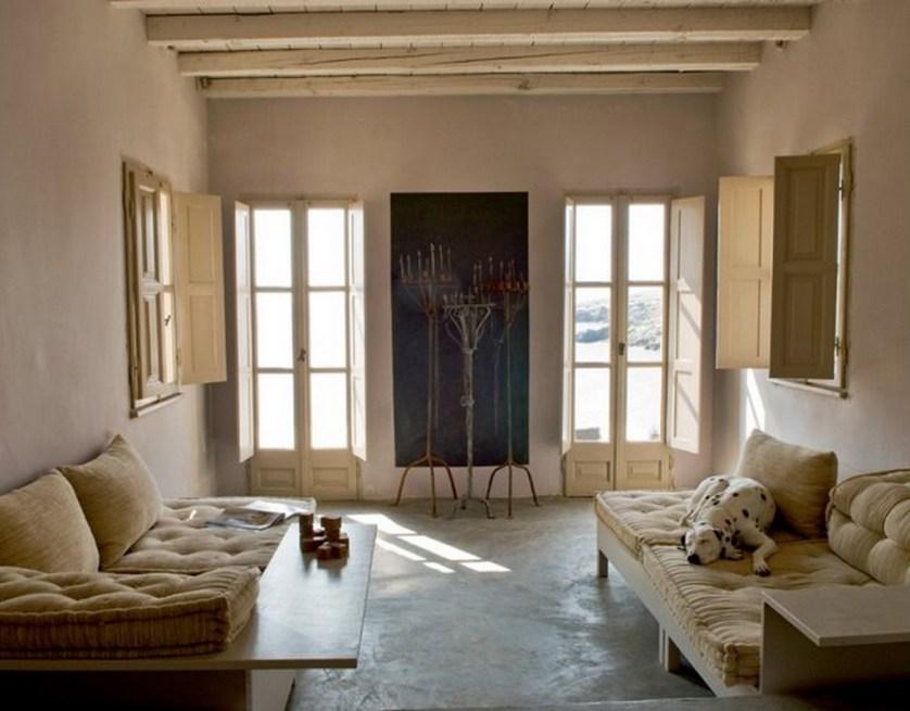 salon rustico contemporaneo